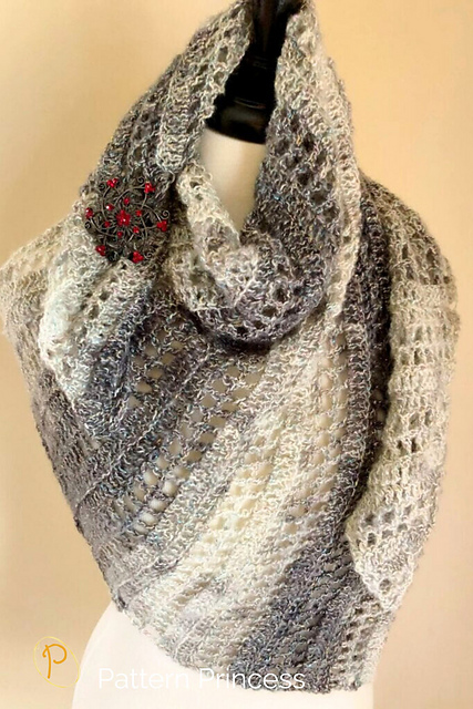 Silver Bells Shawl
