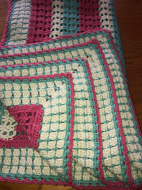 Thinking of Spring Crochet Afghan