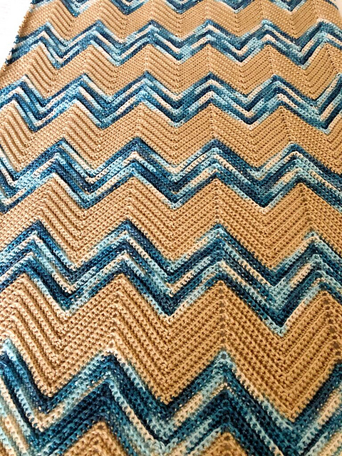 Crochet Chevron Blanket
