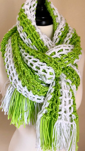 Open Weave Summer Shawl