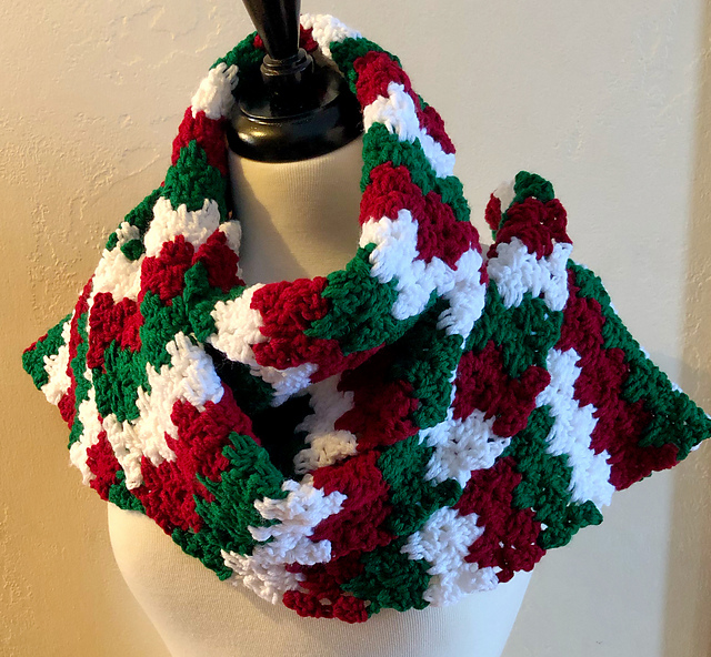 Joyful Holiday Scarf
