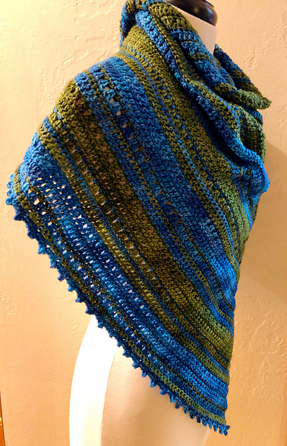 Northern Lakes Shawl