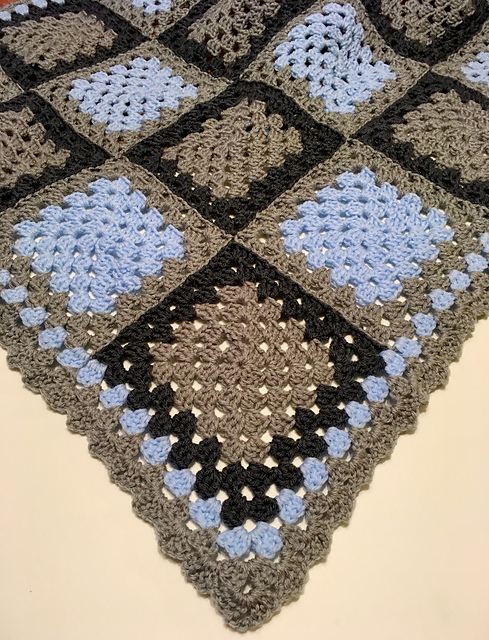Blue Skies Granny Squares