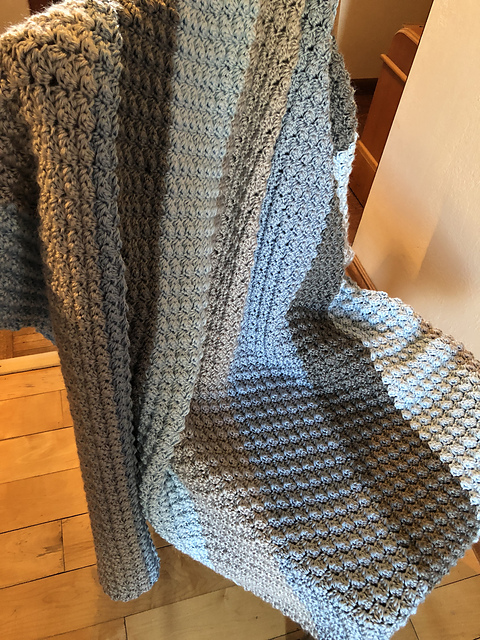 Harbor Mist Incredibly Easy Blanket