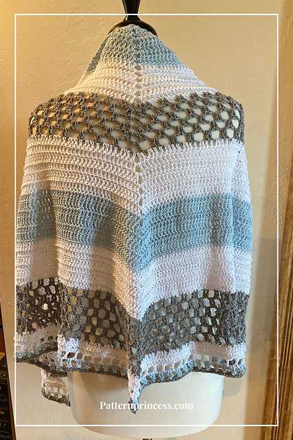 Beautiful Day Triangular Shawl
