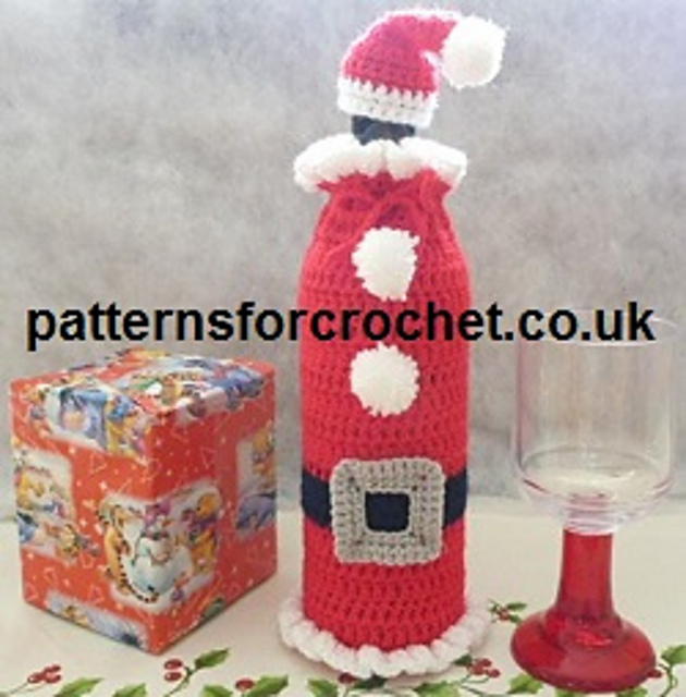 PFC69 Santa Bottle Cozy