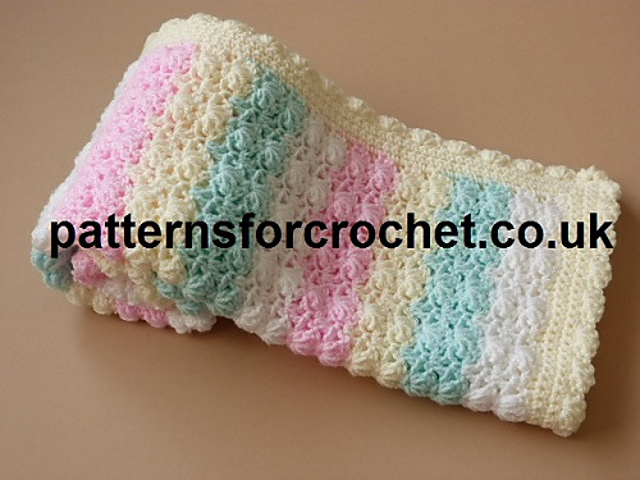 PFC72 Baby Afghan Blanket 