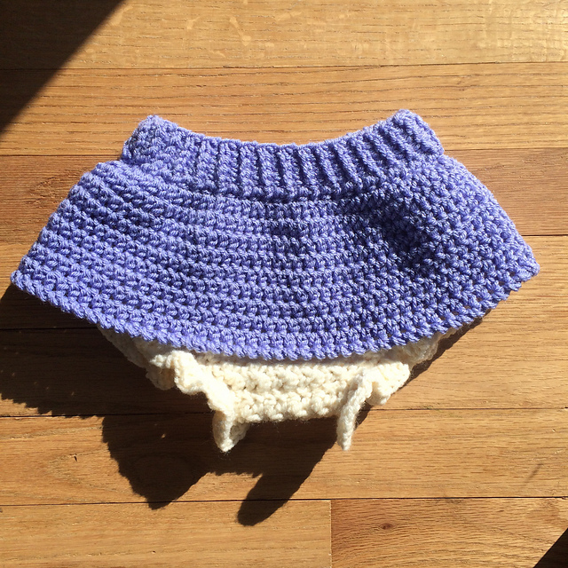 Diaper Cover with Skirt