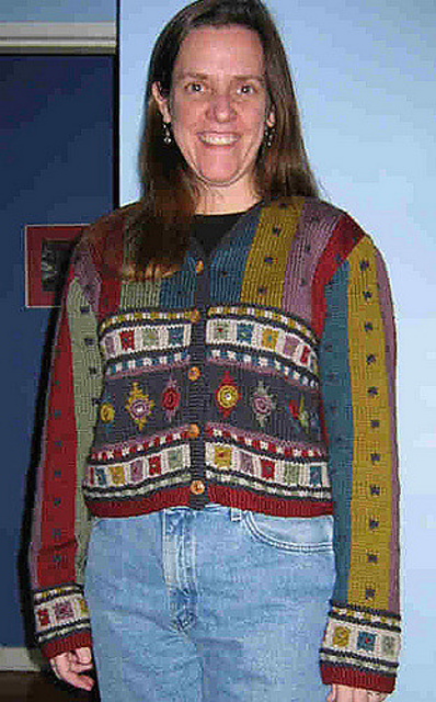 #33 Colorful Cardigan
