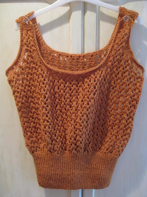Trellis Lace Tank