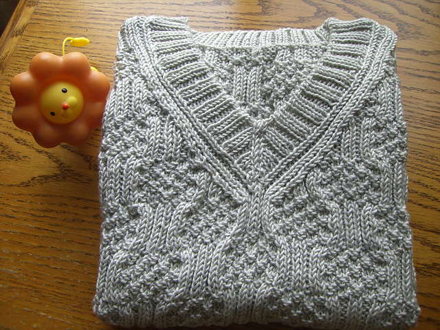 p.109 Men's Knit in Winter Vest