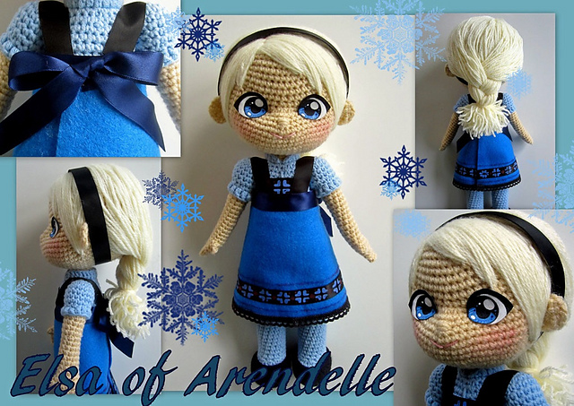 Ravelry: Elsa of Arendelle pattern by Annie-88