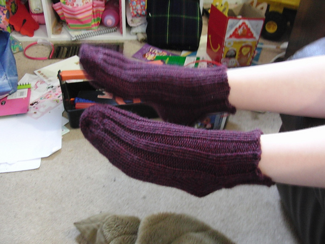 Basic Socks in DK Gauge