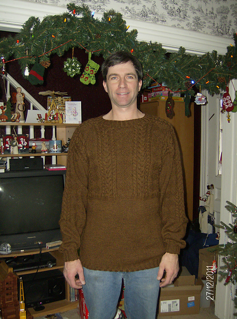 His And Hers Saddle Shoulder Sweater