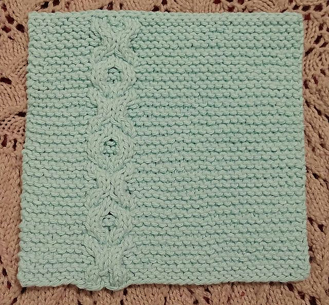 Garter XOXO Washcloth
