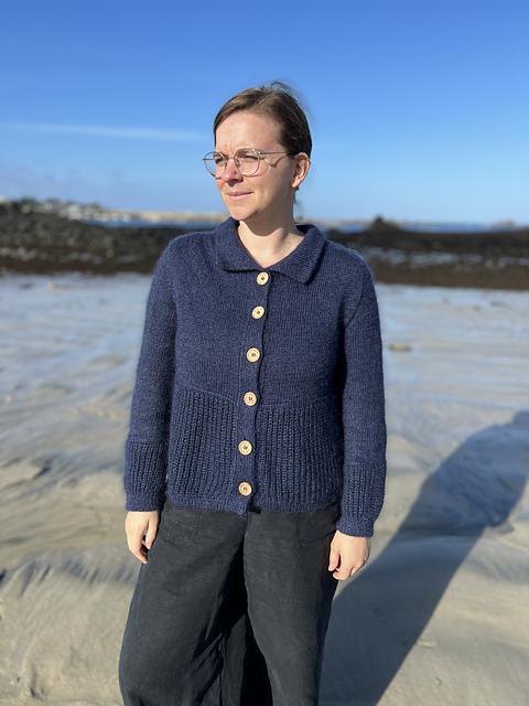 Cosmico Cardigan in Riga Notte