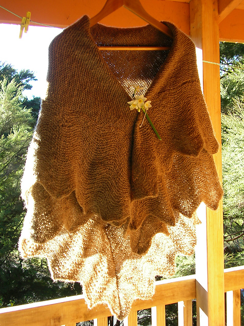 Vintage Hap Shawl Variation 1
