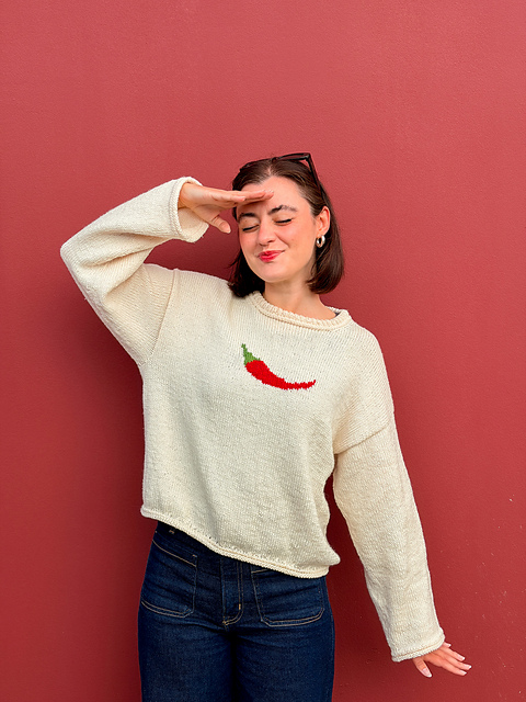 The Red Hot Chili Sweater