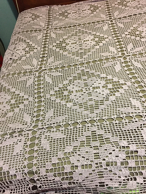 Filet Tablecloth #7