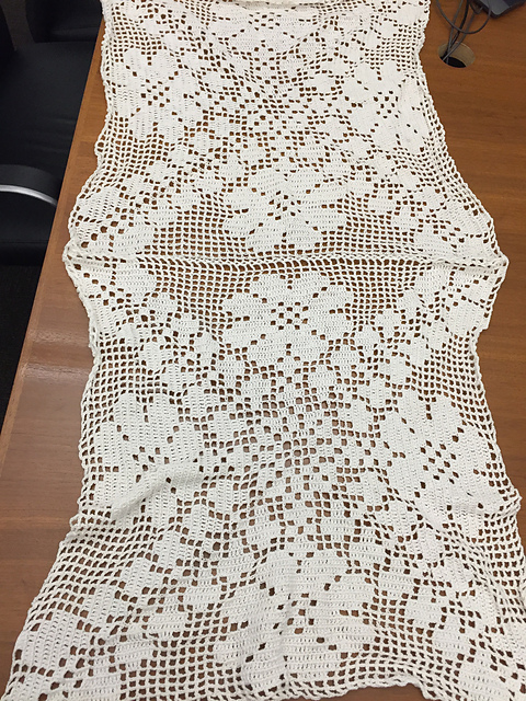 Trellis of Flowers Tablecloth #7200