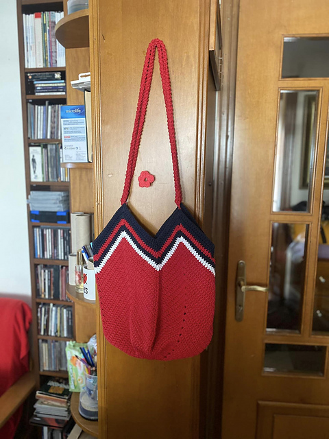 Red Flame Handbag