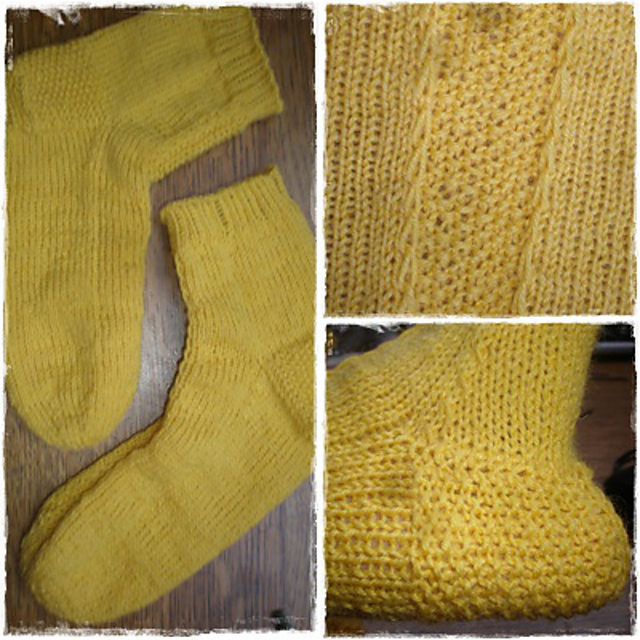 Musterstreifen Socken