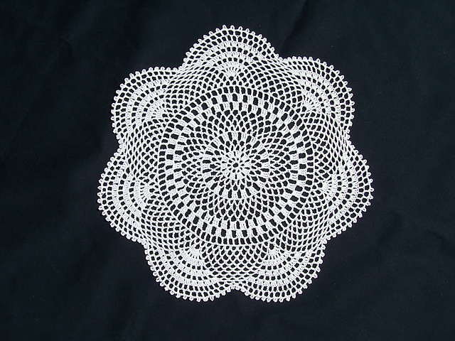 Rising Sun Doily #7274