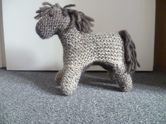 Pferdchen als Kuscheltier