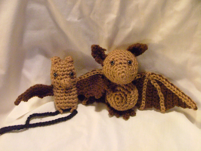 Momjiro Amigurumi Bat