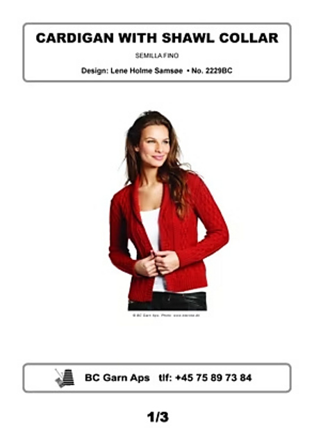 Cardigan with Shawl Collar