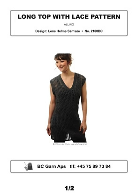 Long Top with Lace Pattern BC2160