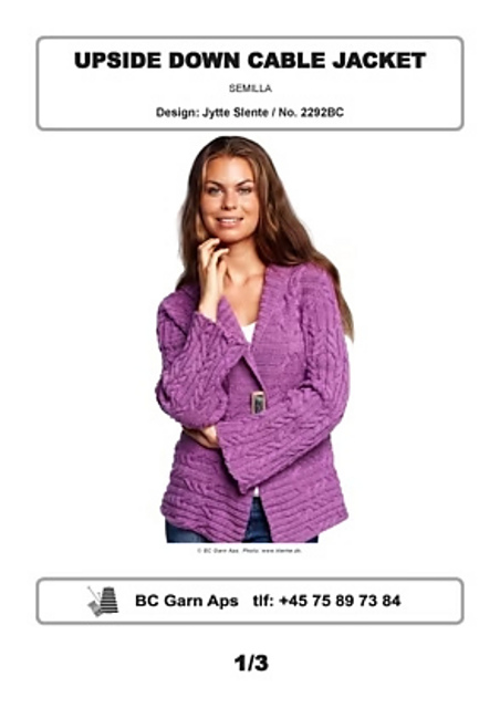 Upside Down Cable Jacket BC2292