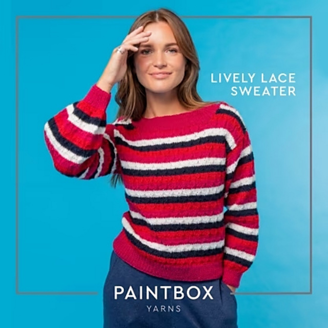 Lively Lace Sweater