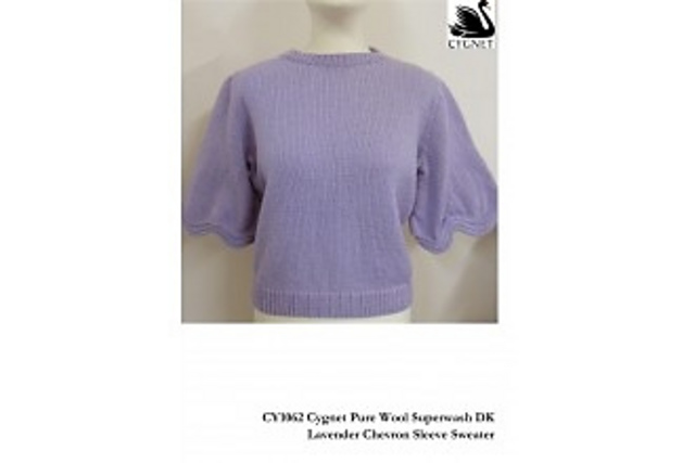 Chevron Sleeve Sweater