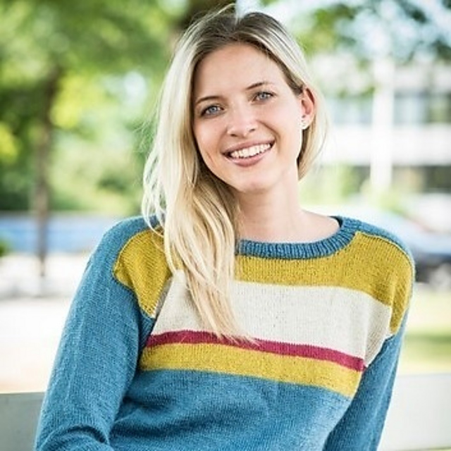 Shirt with multiple colored yoke