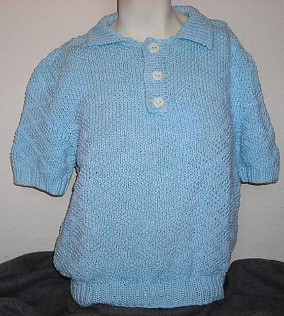 Diamond Placket and Collar Pullover