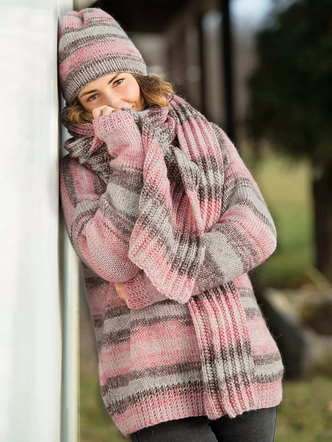 Jumper with Boat Neck