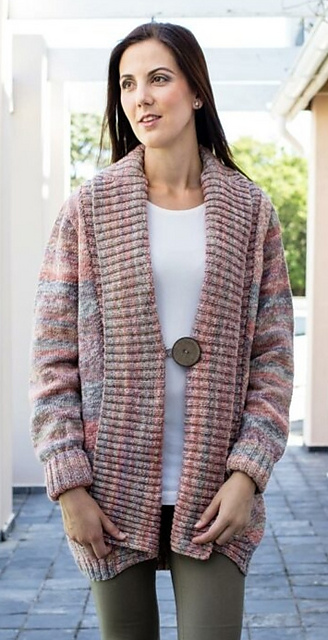 Wide Welt Cardigan 7596