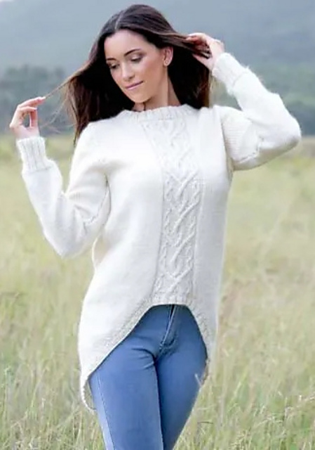 Pullover with Cable : AE-10003