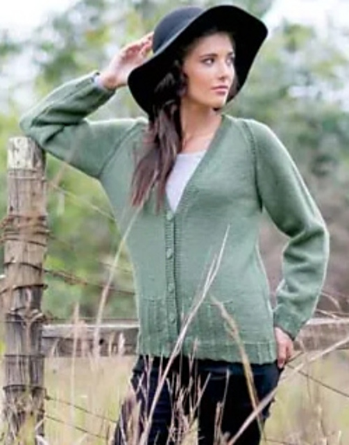 Lacy Rib Cardigan : AE-5012
