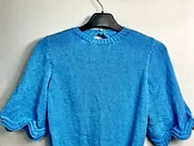 Wavy Sleeve Sweater CY1726