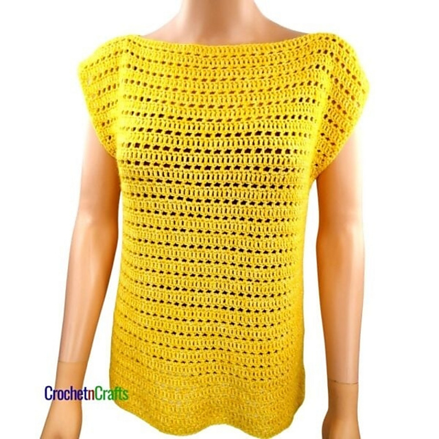 Eyelet Rows Top