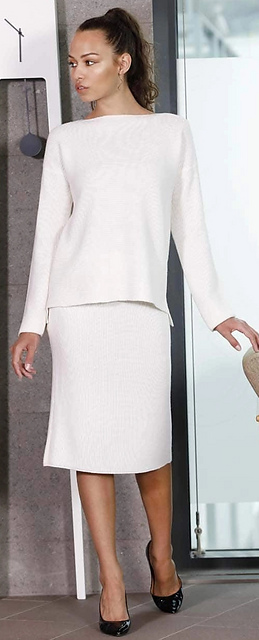 Sweater and Skirt Combo