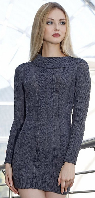 Gabrielle Cable Knit Mini