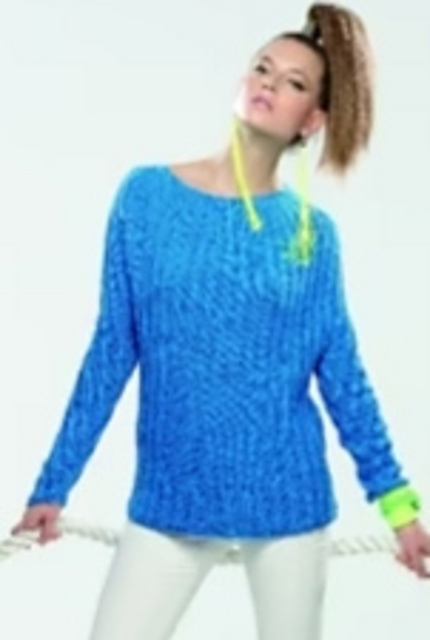Sweater with Yoke 2066