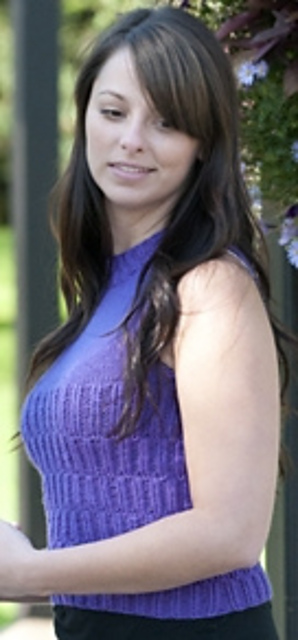 Purple Breeze Sleeveless Top