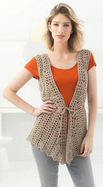 Peplum Vest