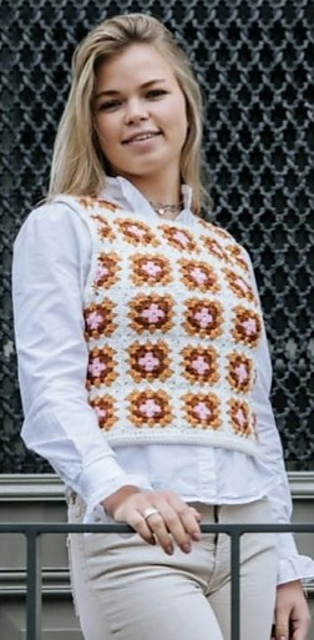 Retro Squares Tank Top