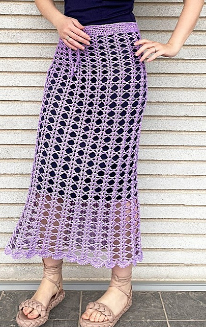 Lavender Field Skirt