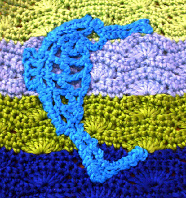 Seahorse Applique